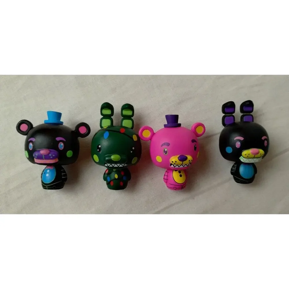 Lot of 12 Funko Blacklight Five Nights at Freddy's Pint Size Heroes FNaF Figures